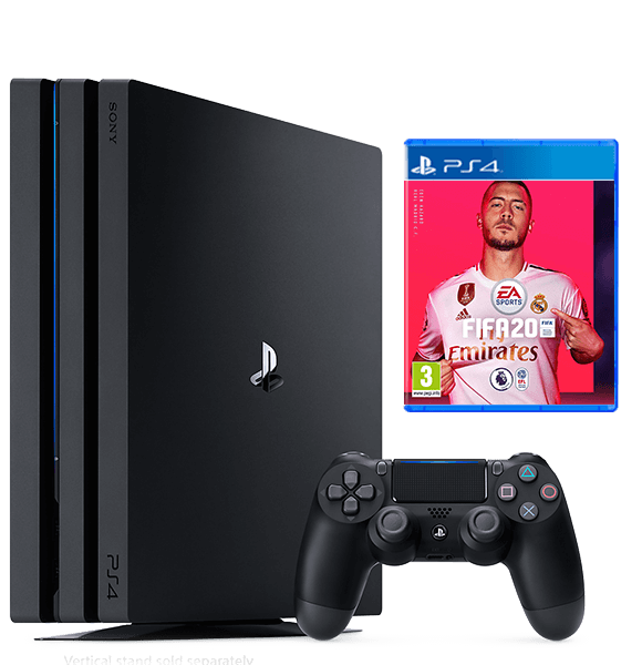 PS4 PRO FIFA 20 BUNDLE  for sale in Egypt from Games2Egypt