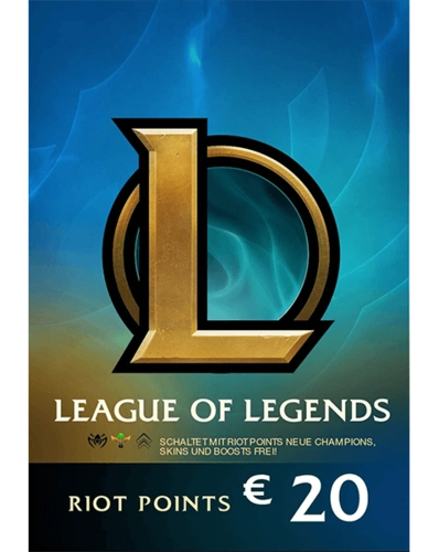 League of Legends 20 EUR EU WEST Prepaid CD Key - instant code delivery in  Egypt - Games 2 Egypt