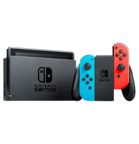Nintendo Switch - Neon Red/Neon Blue V2