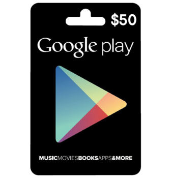 Google Play Gift Code 50$ USA