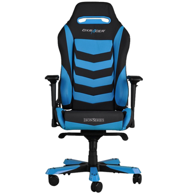 DXRacer Iron Series Gaming Chair - Black\Blue