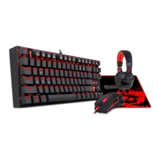 Redragon K552-BB Gaming Keyboard and Mouse, Gaming Headset
