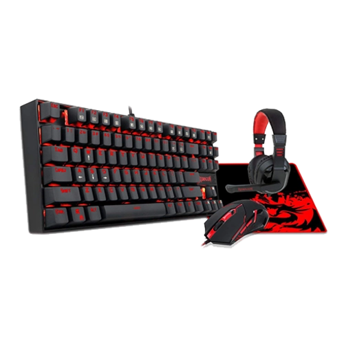 Redragon K552-BB Gaming Keyboard and Mouse, Gaming Headset