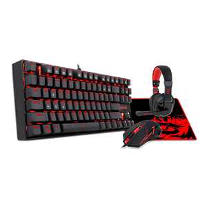 Redragon K552-BB Gaming Keyboard and Mouse, Gaming Headset