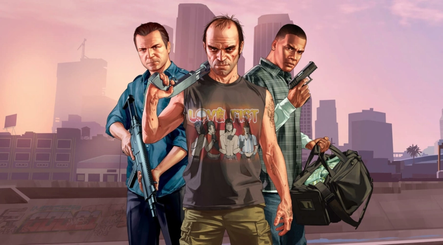 GTA 5 : Grand Theft Auto V Premium Edition - PS4