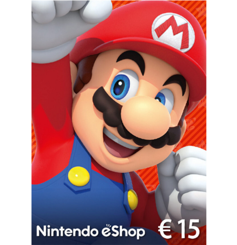 Nintendo E-Shop 15€ Card - Europe