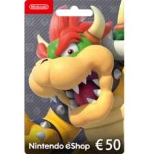 Nintendo E-Shop 50€ Card - Europe -  for sale in Egypt from Games2Egypt