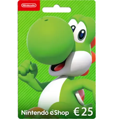 Nintendo E-Shop 25€ Card - Europe