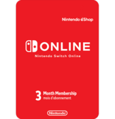 Nintendo E-shop online membership 3 Months EU