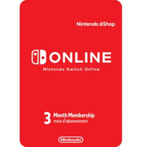 Nintendo E-shop online membership 3 Months EU