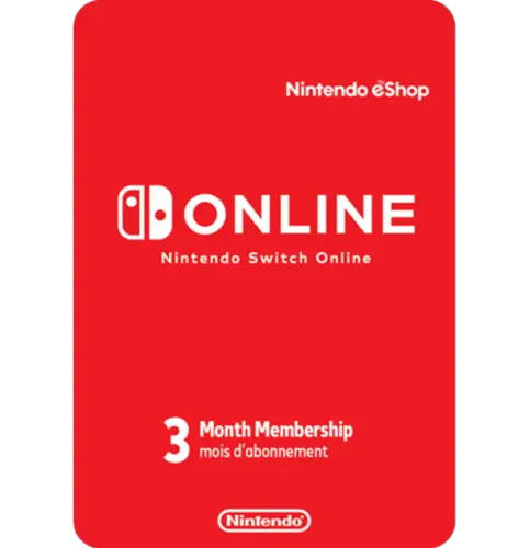 Nintendo E-shop online membership 3 Months EU