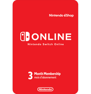 Nintendo E-shop online membership 3 Months EU