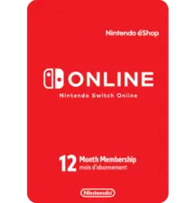 Nintendo E-shop online membership 12 Months EU (27804)