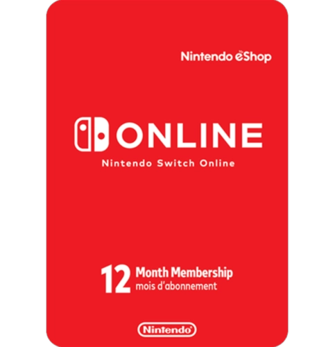 Nintendo E-shop online membership 12 Months EU