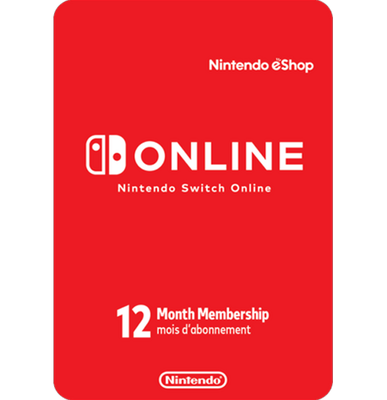 Nintendo E-shop online membership 12 Months EU