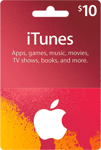Apple iTunes Gift Card USA 10 USD -  for sale in Egypt from Games2Egypt