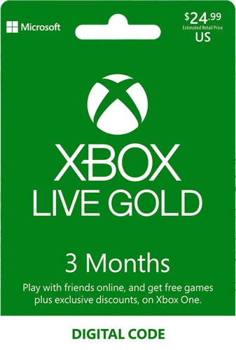 Xbox Game Pass Core 3 Months US Digital Code 