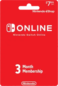 Nintendo E-shop online membership 3 Months USA