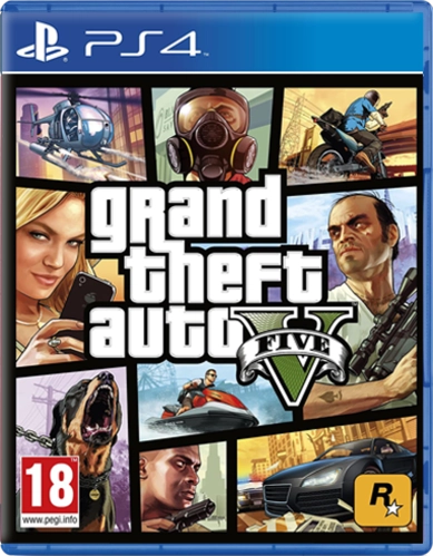 GTA 5: Grand Theft Auto V - PS4 - Used