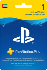 UAE PlayStation Plus 1 Month Membership