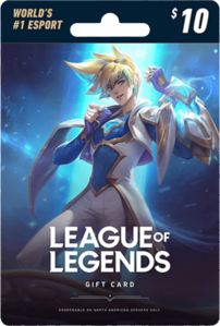 League of Legends Gift Card Riot 10 USD Key NORTH AMERICA