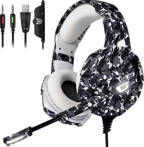 Onikuma K5 Gaming Headset-camo