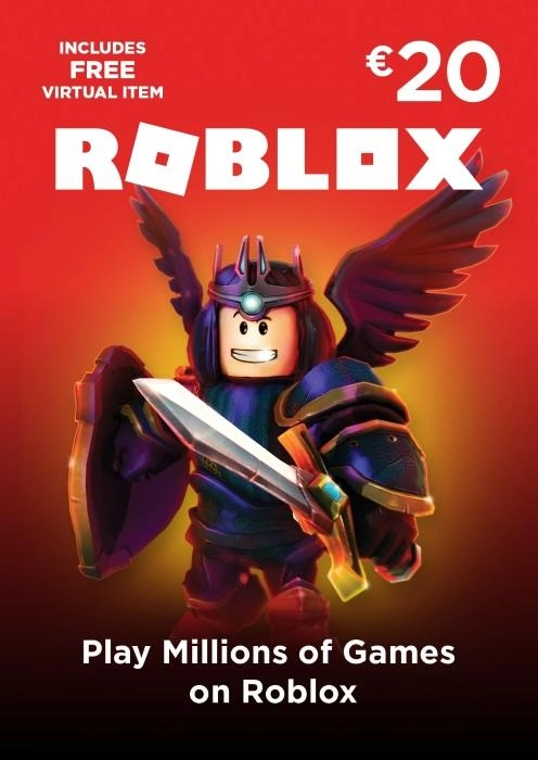 Roblox Card 20 Euro Robux Key Global  for sale in Egypt from Games2Egypt