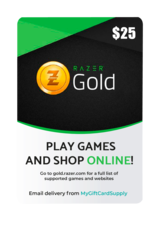 Razer Gold 25$ USA Gift Card