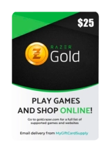 Razer Gold 25$ USA Gift Card (28106)