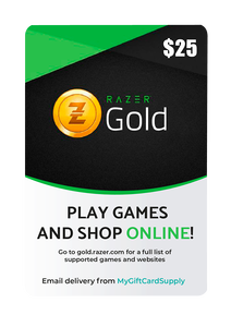 Razer Gold 25$ USA Gift Card -  for sale in Egypt from Games2Egypt