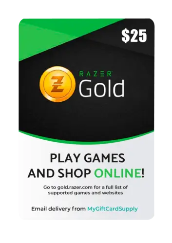 Razer Gold 25$ USA Gift Card