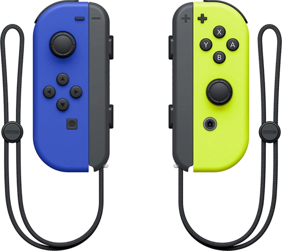 Nintendo Switch Joy-Con - Blue and Neon Yellow