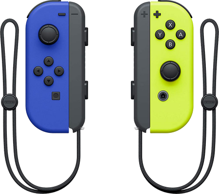 Nintendo Switch Joy-Con - Blue and Neon Yellow