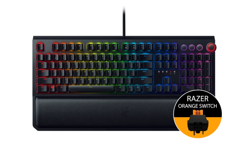 Razer BlackWidow Elite - Orange Switch Gaming  Keyboard 