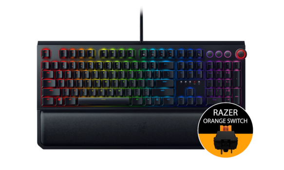 Razer BlackWidow Elite - Orange Switch Gaming  Keyboard 