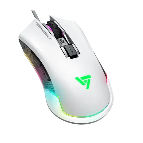 VicTsing Pro RGB Gaming Mouse - White