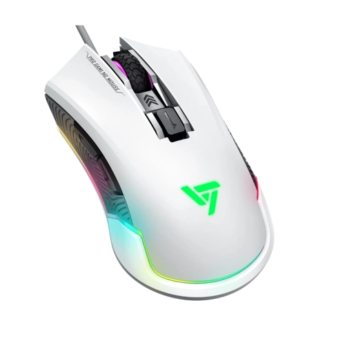 VicTsing Pro RGB Gaming Mouse - White