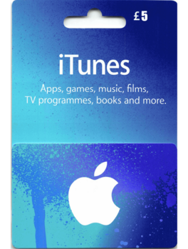 Apple iTunes Gift Card United Kingdom 5 UK iTunes