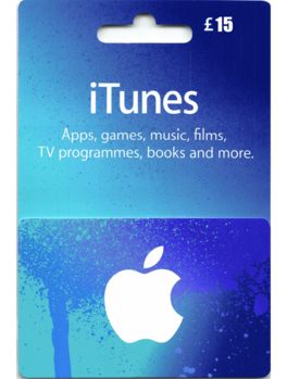 Apple iTunes Gift Card United Kingdom 15 UK iTunes