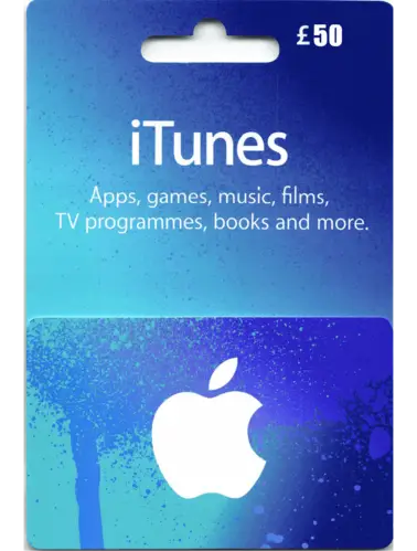 Apple iTunes Gift Card United Kingdom 50 UK iTunes