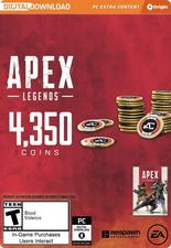 Apex Legends 4350 Coins PC Origin (29630)