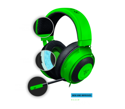 Razer Kraken - Green gaming headset