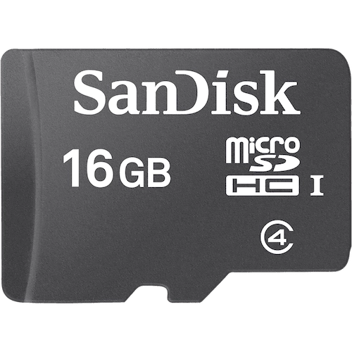 SanDisk  MicroSDHC Flash Memory Card 16gb  for sale in Egypt from Games2Egypt