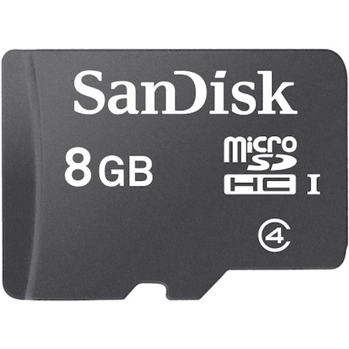 sandisk micro sdhc card 8gb