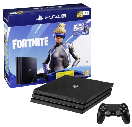 Playstation 4 Pro 1TB + Fortnite voucher code    for sale in Egypt from Games2Egypt