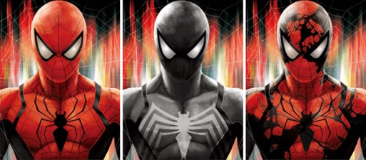 Spider Man 3D Marvel Poster 