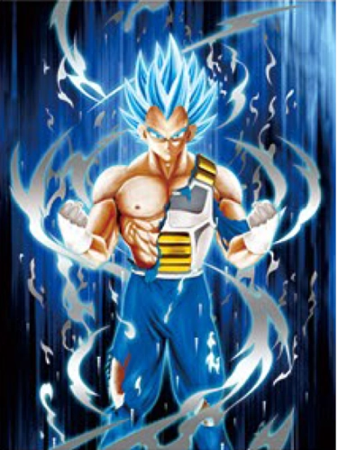 Dragon Ball 3D Poster Blue