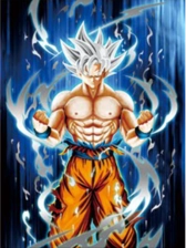 Dragon Ball 3D Poster Blue