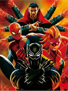 Marvel's Avengers Poster 3D