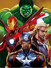 Marvel's Avengers Poster 3D